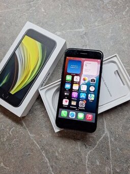 Predám iPhone Se 2020 Black zdravie baterie 86 percent