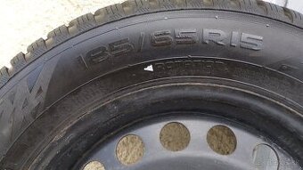 4x plechové disky s pneu Nokian