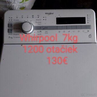 Pračky Electrolux WHIRPOOL LG