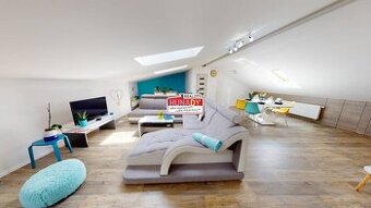 (75 m²) 2i KOMPLETNE ZARIADENÝ PODKROVNÝ BYT V CENTRE