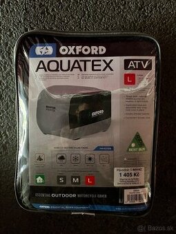 Plachta na štvorkolku Oxford Aquatex ATV čierno-strieborná