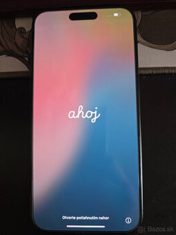 Iphone 15 pro max black - 256GB
