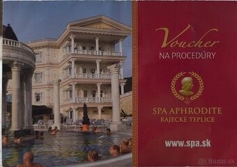 Voucher do SPA Aphrodite