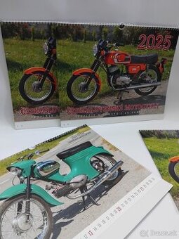 MOTOKALENDÁR - ČESKOSLIVENSKÉ MOTOCYKLE