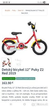 Detský bicykel PUKY YOUKE 12