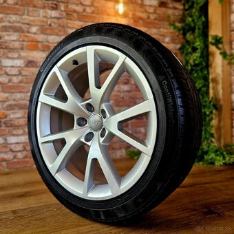 Alu R19 5x112 orig. AUDI A5 + top zimné pneu 235/45 R19