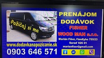požičovňa dodávok. prenájom dodávok