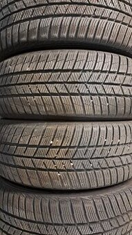Predám 4ks jazdené zimné 205/60r16-92H Barum
