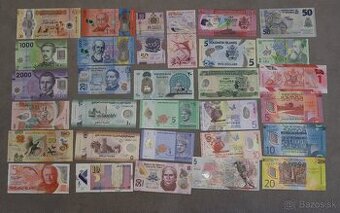 Unc bankovky polymer (plastové) č.1