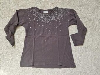 Tricko sivé srdcia 116, Zara