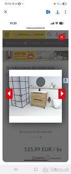 Skrinka s umývadlom