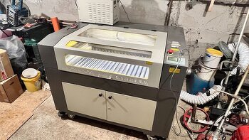 Predám CO2 laser LC-960 (900×600) 60W + CW-3000 chiller + od