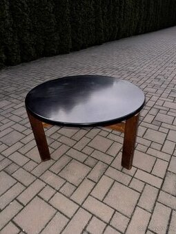 Retro stolík okrúhly