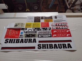 Polepy na japonský malotraktor Shibaura 185