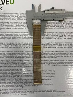 Remienok 20mm Michael Kors, zlatá farba.