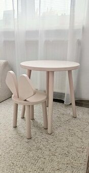 Detsky stol a stolicka