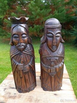 drevená kazeta na flašu