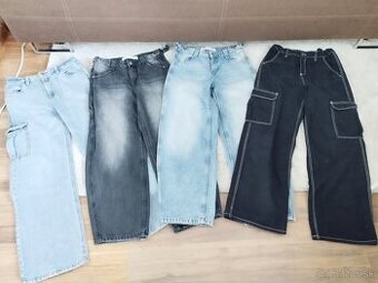 Dievčenské džínsy (4ks alebo samostatne)