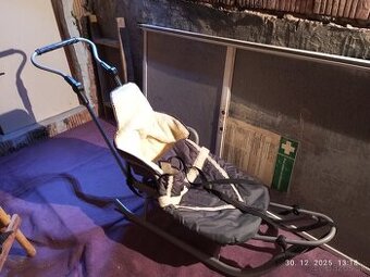 Kovové sane s fusakom