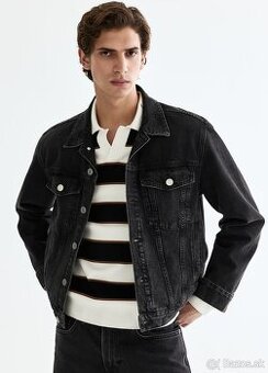 Pánska džínsová bunda H&M (Denim Trucker) - Veľkosť L