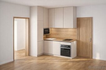 Moderná kuchyňa - Kašmír s drevodekorom