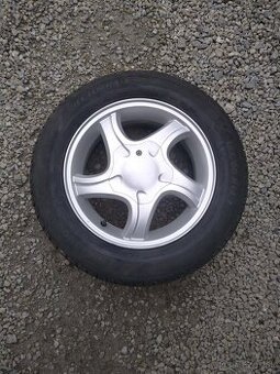 Alu R 14 FIAT PUNTO + letné pneu.