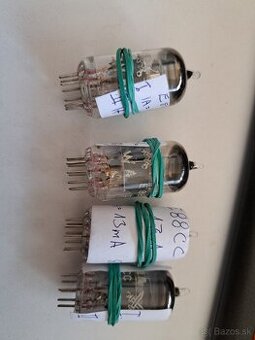 elektronky E88CC  Tesla skrizene meciky  vyberove,merane