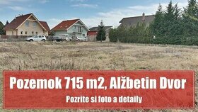 Pozemok v Miloslavove s veľkorysou výmerou 715 m - 1