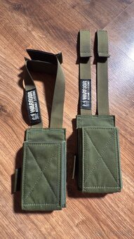 Predam WAS single elastic mag pouch + Magpul K2+ pistol grip