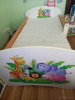 Detska postel s uloznym priestorom