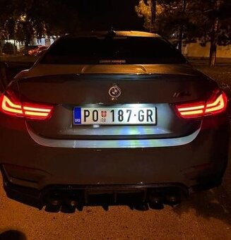 LED osvetlenie ŠPZ značky BMW