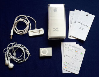 Prehrávač so slúchadlami Apple iPod Shuffle A1204 1GB