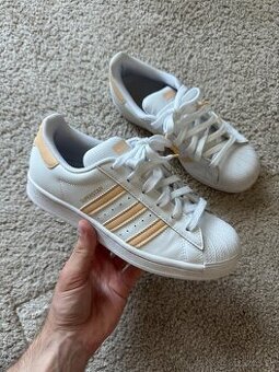 Adidas Superstar Cloud White Glow Orange