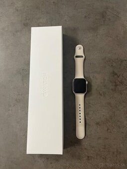 Apple Watch series 7, 41mm Aluminium Case Starlight
