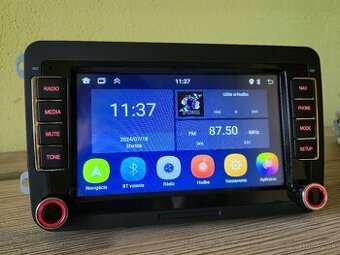 🟩2DIN 7" ANDROID AUTORÁDIO VW SEAT SKODA🟩