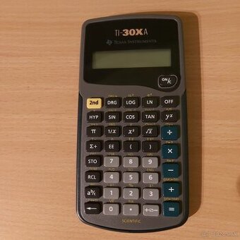 PREDÁM NOVÚ KALKULAČKU TI-30XA TEXAS INSTRUMENTS TZV.VEDECKÚ