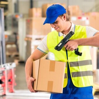 Práca v sklade kuriérskej spoločnosti v Levoči