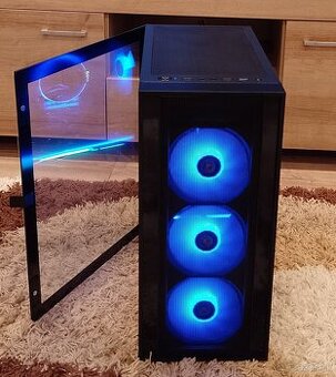 Herný PC s RTX 2070 Super 8GB-OC+Ryzen 5+32GB RAM+NVMe+ARGB