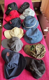 Balík šiltovky a klobúky na leto 12 ks