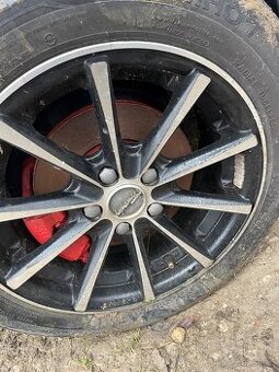 Predám hliníkové disky z Fabia 1, rovné,