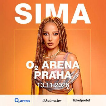 VSTUPENKY SIMA O2 ARENA PRAHA 13.11.2026