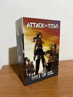 Predám Mangu ATTACK ON TITAN box set vol.1-4