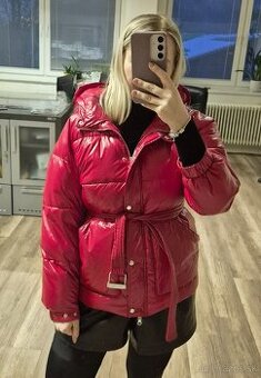 Červená zimná bunda Mohito