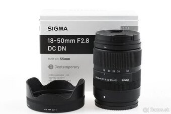 Sigma 18-50 f/2.8 DC DN pre Fuji v záruke