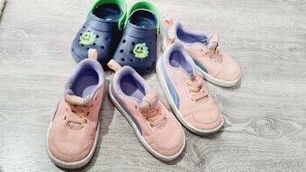 Predám Puma tenisky veľkosť 21 a 22 + darujem vty kroksy