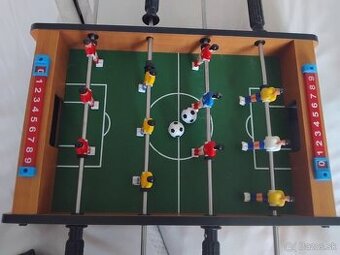 Stolný futbal s 2 loptičkami