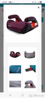 Podsedák s isofixom Caretero Puma