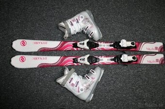 dievcenské lyže Dynamic elve 130 cm , lyžiarky