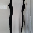 Šaty-elegantné-čierno -biele, č. 42