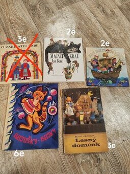 Starsie detske knihy,aj iné